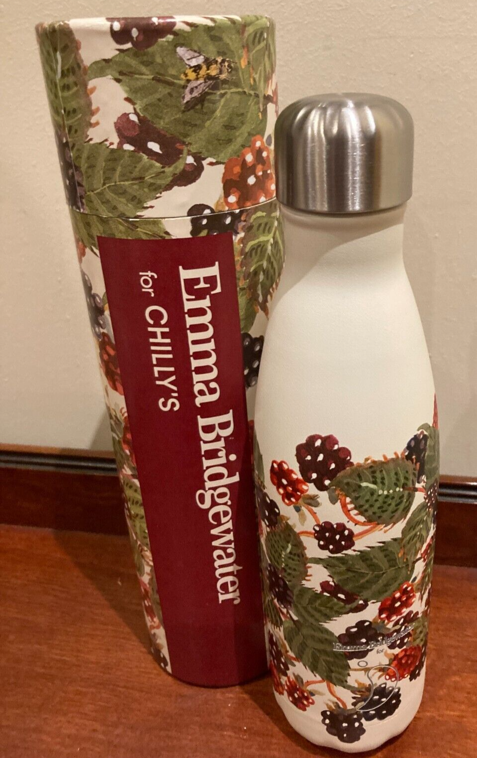CHILLY'S  BOTTLE 500ML  EMMA BRIDGWATER BLACKBERRY