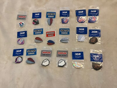 Vintage Budweiser USA NOS 18 Packs 3 England DMI Dimplex Vortex Dart Flights