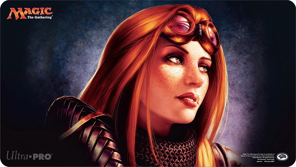 Chandra Playmat MTG Mat SIGNED Steve Argyle Magic Ultra Pro