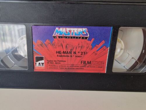 VHS Movie He-Man And The Masters Of The Universe Collection Lax Number 21 - Picture 2 of 4