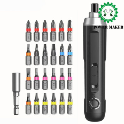 Mini Electrical Screwdriver 3.6V 25in1 Bit for Electric Brushless Screw Driver