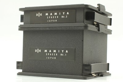 その他 MAMIYA SPACER No.1 No.2 POLAROID#A3164-2 💥MINT] Mamiya Spacer No,1 No,2 Set For Universal Press Super 23