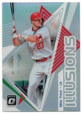 2019 Donruss Optic Illusions Holo Refractors Pick Any Complete Your Set