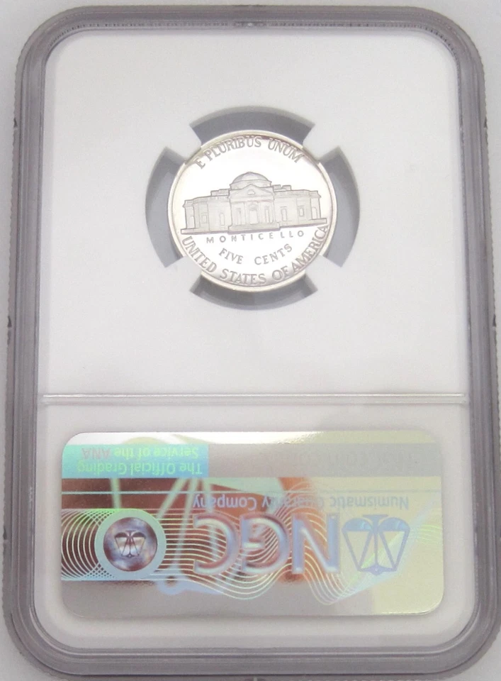 1985-S Jefferson Nickel NGC PF70 UCAM Graded PERFECT GEM PROOF= Scarce & Top Pop - Image 2 of 4