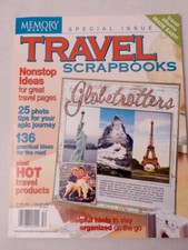 Memory Makers Travel Scrapbook Vacation Idea Book Page Design Ideas LNC