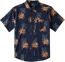 BILLABONG SUNDAYS Men's SS Woven Shirt - NVY - XXL - NWT