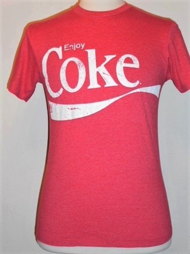 retro enjoy coke coca-cola t-shirt