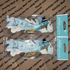 Jolees Boutique Dimensional Stickers Its A Boy. Lot Of 2. Free Shipping.