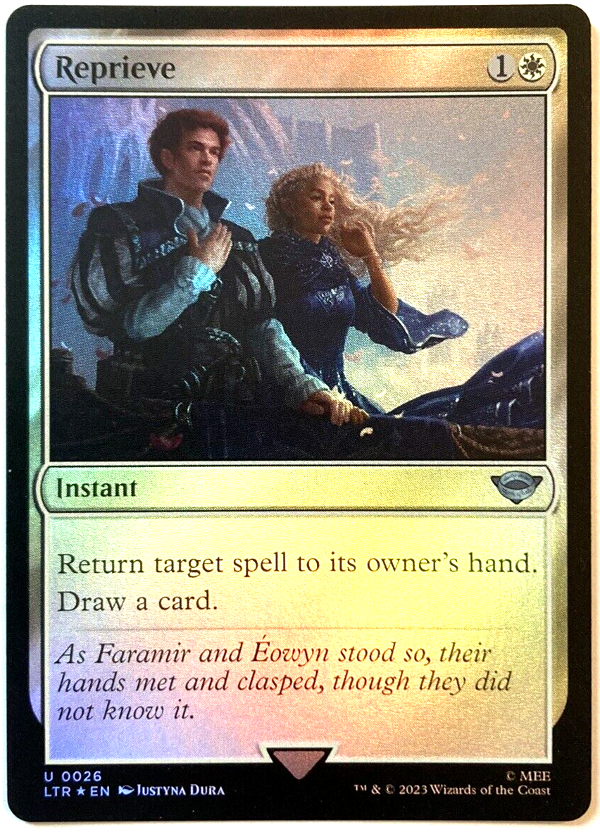 MTG Reprieve The Lord of the Rings: Tales of Middle-earth 26 FOIL