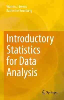 #ad Introductory Statistics for Data Analysis Warren J. Brumberg Ka $44.99
