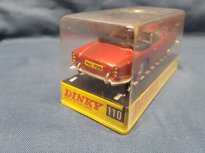 Aston Martin DB5 Dinky Toys N°110 - Rouge - Modèle Original Meccano Ltd (1:43)