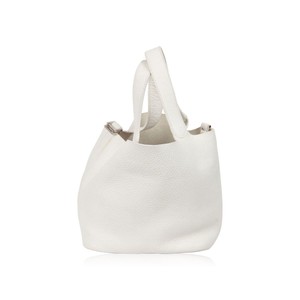 Mazzon Venezia White Leather Small Bucket Bag Handbag Ebay Image Is Loading Mazzon Venezia White Leather Small Bucket Bag Handbag