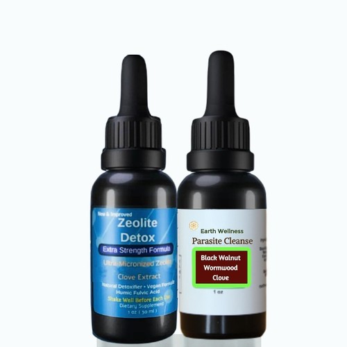 Zeolite Liquid Extra Strength, Liquified METAL+PARASITE DETOX ,2 FOR PRICE OF 1!