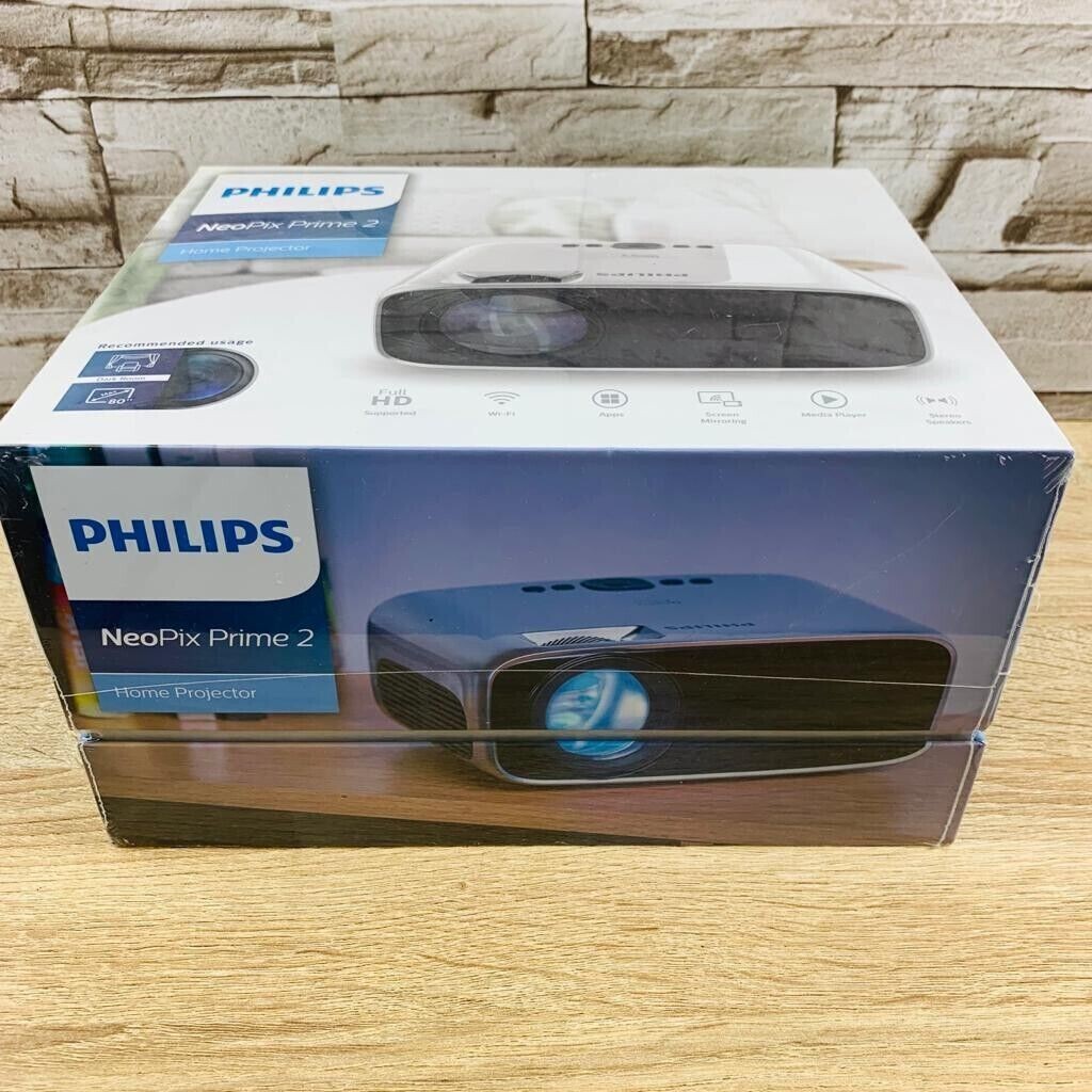 Philips NeoPix Prime 2 Projector - NPX542/INT - NEW - SHIPS FAST