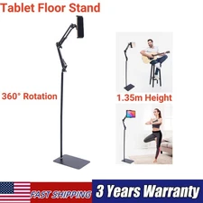 Universal 360?? Adjustable Tablet Holder Floor Stand Clamp for 4-17cm Phone iPad