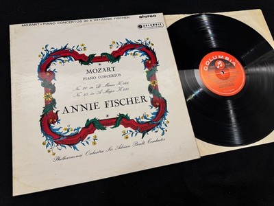 Annie Fischer/Boult/ Mozart Piano Concertos Columbia SAX 2335 (re) UK (SS)