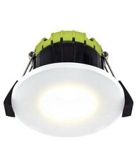 Image of Luceco FType Fire Rated LED Downlight – 6W, Adjustable, Matt White