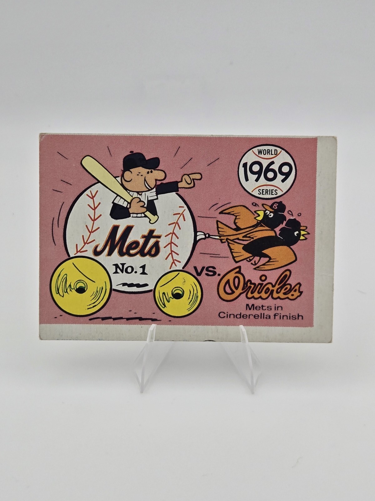 1969 Mets, Orioles #66 Baseball Cards 1970 Fleer World Series trading card — raw and PSA graded price guide