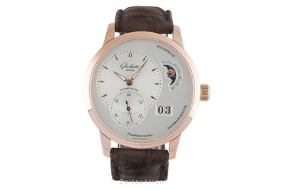 Glashütte Original PanoMaticLunar 18k Rotgold Ref. 90-02-45-35-04 B&P 2015 [2600