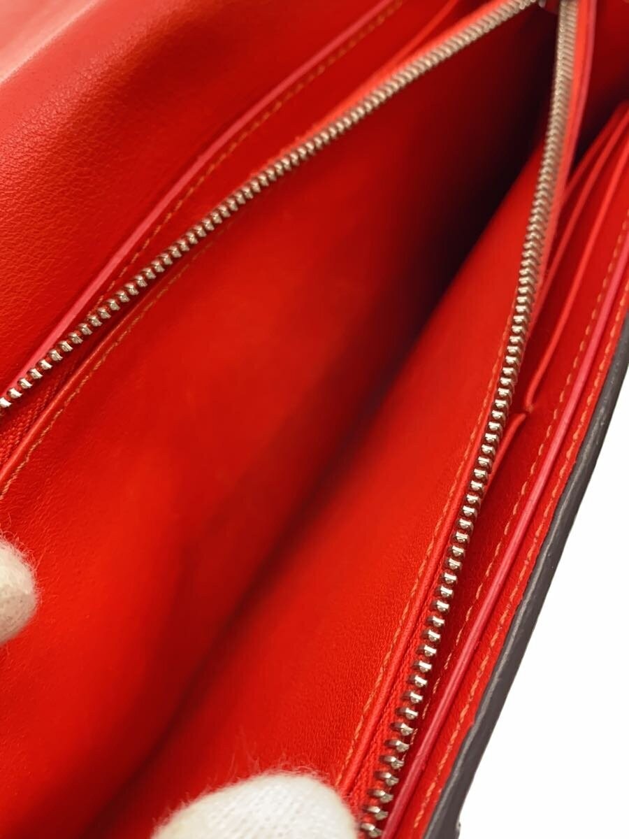 CELINE Large Flap Multi Function Long Wallet Leat… - image 5