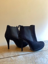 Schwarze Wildleder Stiefeletten Pedro García...