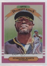 2019 Panini Donruss Optic Diamond Kings Pink Prizm Starling Marte #24 1fb7
