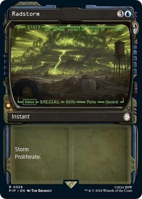 Radstorm (Showcase) - Near Mint MTG Universes Beyond: Fallout