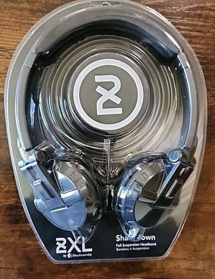 Skullcandy 2XL Shakedown Full Suspension Over Over Ear Headphones Black