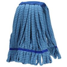 Mop Head Replacement Microfiber Floor Cleaning 19 oz 35.4 Inch, Blue