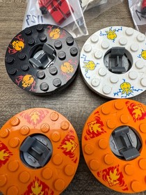 LEGO 2111 2113 2257 - Ninjago - Kai Zane Spinjitzu Spinners - Minifigures