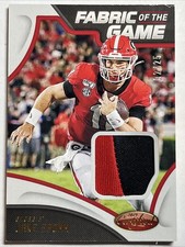2020 DP #24 Jake Fromm Certified Collegiate Fabric of the Game 2/25 Patch Jersey