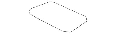Genuine Nissan Package Tray Insulator 79492-9DM1A