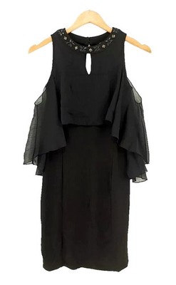 Laura Scott Damen KLEID Abendkleid schwarz Größe 34 40 42 44 46 NEU K76