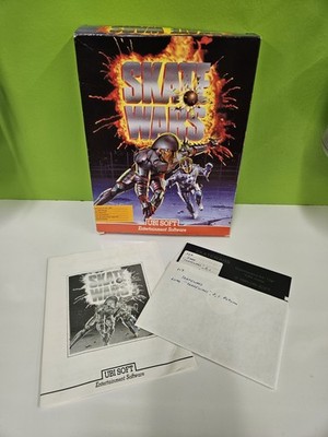 Skate Wars Ubi Soft for Commodore 64 In box with manual 