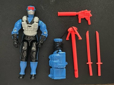 gi joe lot figure 1991 Snake Eyes 100% complete beautiful colors