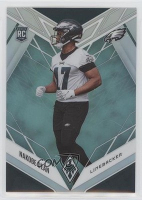 2022 Panini Phoenix Rookies Teal 27/150 Nakobe Dean #171 Rookie RC 0xe0