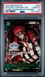 Eustass 'Captain' Kid P-003 Store Championship Winner Promo