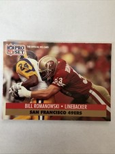 1991 Pro Set - Bill Romanowski #655