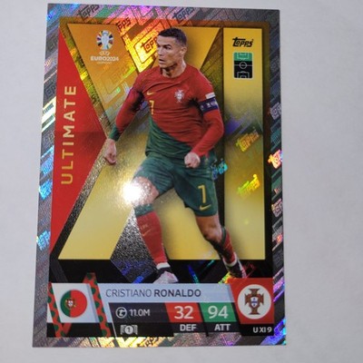 2024 Topps Match Attax UEFA Euro Portugal  Cristiano Ronaldo Ultimate UX19