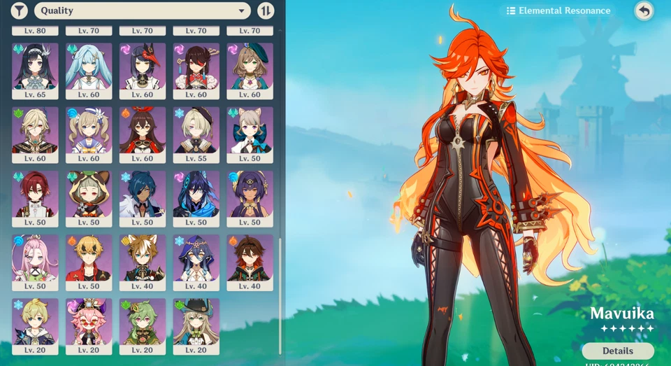 Servidor Genshin Impact AR 60 America - Furina C2 - Flins C2 - Navia C1 - Mavuika Foto 4 de 4