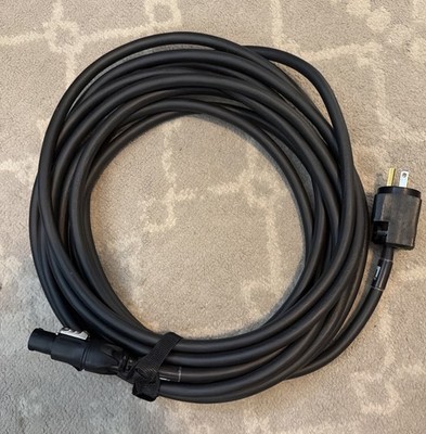 Elite Core  12 Gauge Neutrik PowerCon to Edison Male Power Cable PC12-AM-15