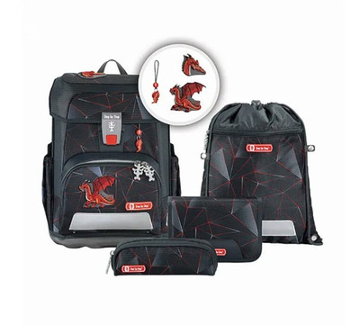 Step by Step  Step by Step Cloud Dragon Drako Schulranzenset,5tlg, Neu