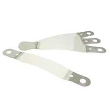 Racing Optics 10203C H-Style Clear Banana Shape XStack Tearoffs