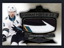 2021-22 Upper Deck The Cup Erik Karlsson Limited Logos Patch /50 #LL-EK Sharks