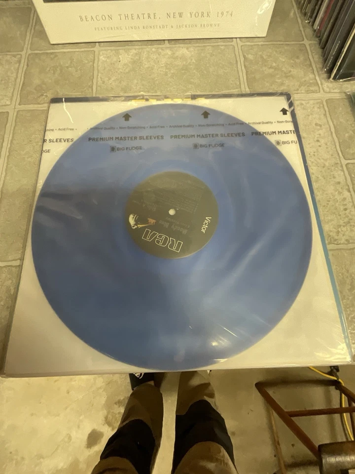 Elvis Presley-Moody Blue LP- Original 1977 Copy-Album-Vinyl-Record Foto 2 de 2