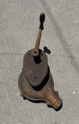 Vintage BUFFALO FORGE CO. ''BUFCO'' Blacksmith Forge Blower Works Hand Crank
