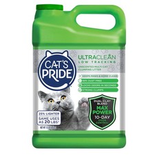 Max Power UltraClean Low Tracking Multi Cat Clumping Litter 15 Pounds Dust