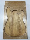 White Ash Guitar Body Blank 21" x 14-1/2" x 1-7/8" (3-Pcs Glued) Tonewood#68 — photo 1