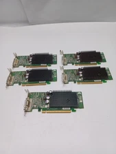 Lot of 5 ATI RADEON X600 128MB PCI-E SMALL FORM FACTOR GPUs