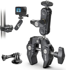 ULANZI Super Clamp Camera Clamp Mount Monitor 360 Ballhead Magic Arm Double ...